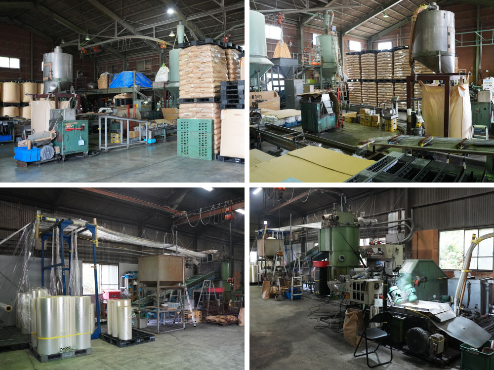 押出機　1台（ストランドカット方式）